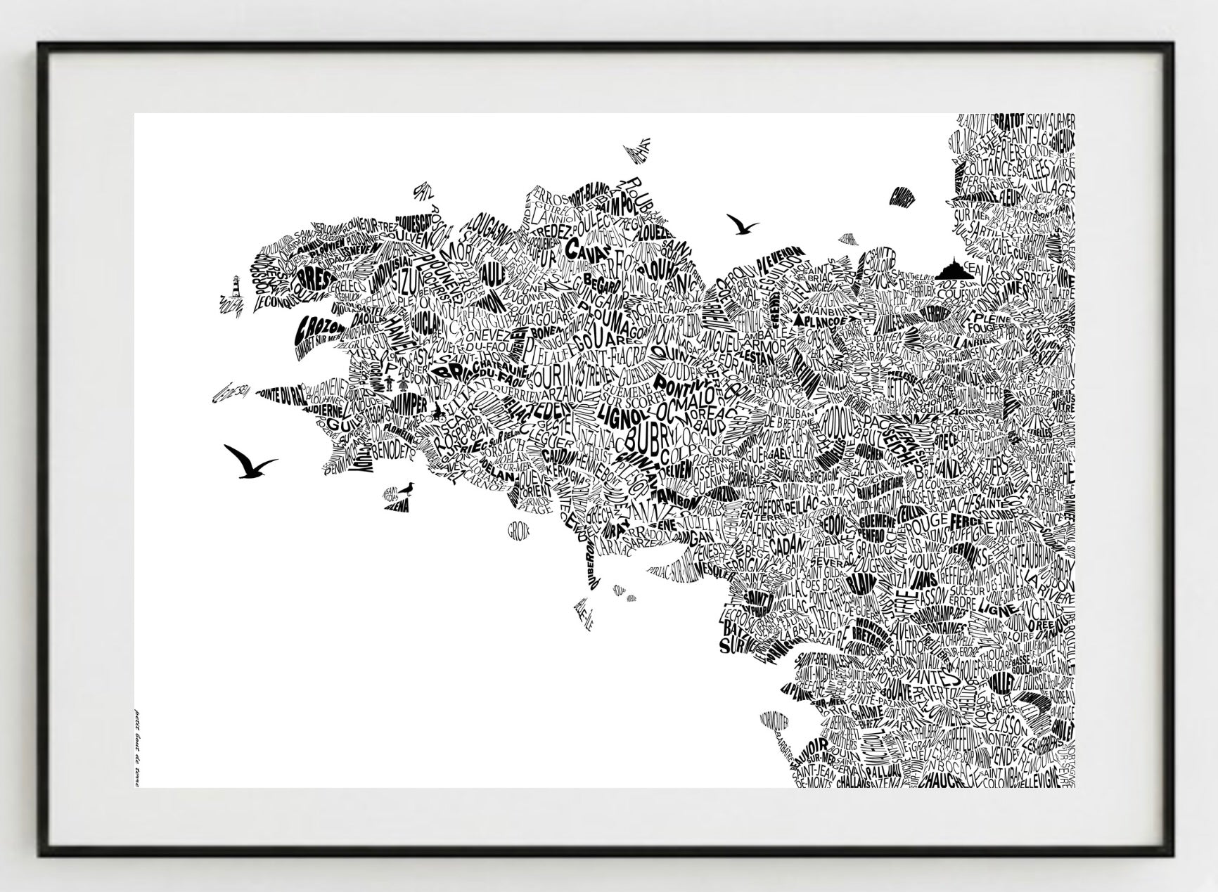 Bretagne               70 X 50 cms