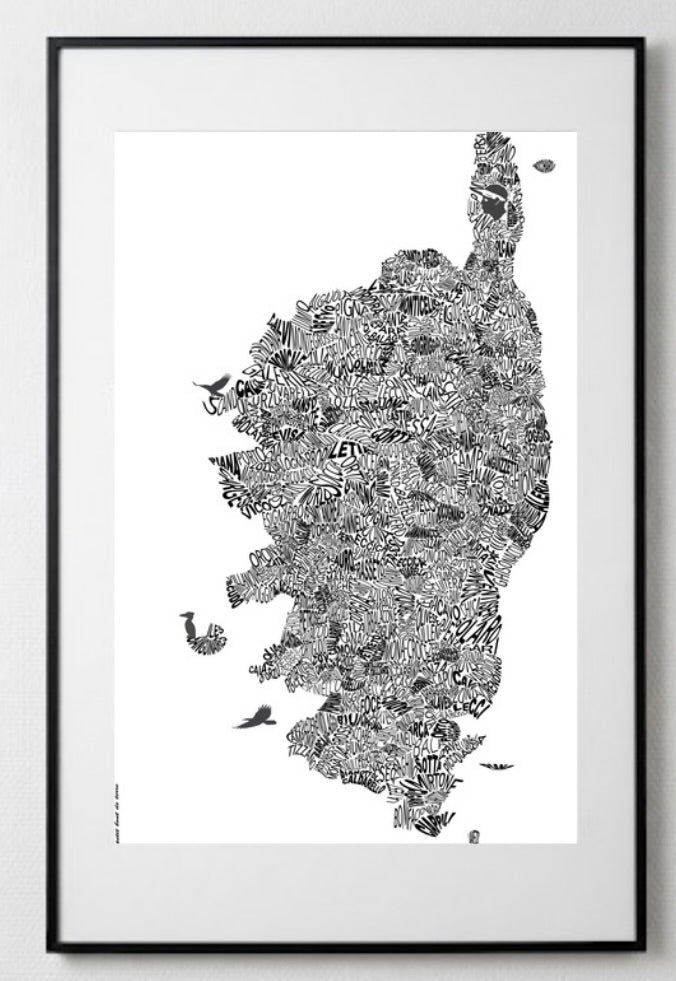 Corse              70 X 50 cms