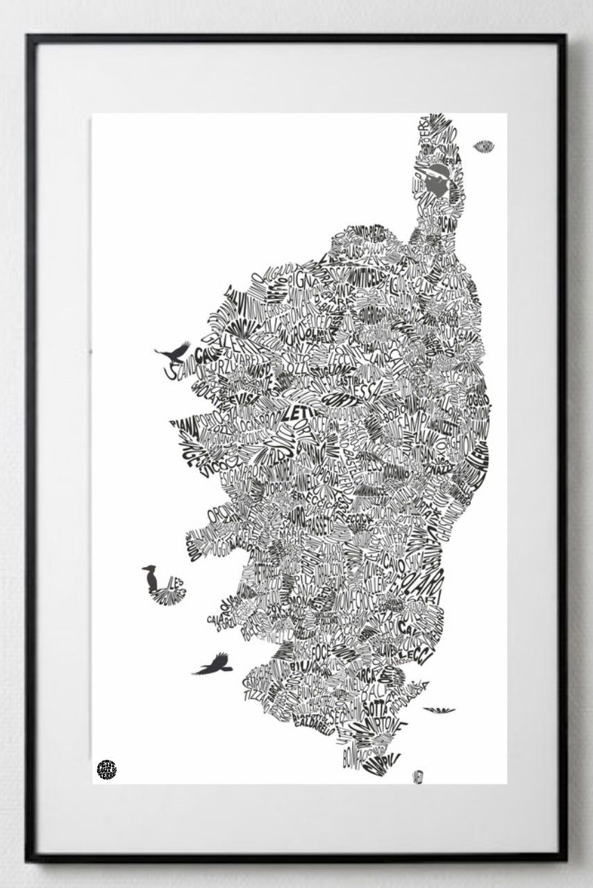 Corse              70 X 50 cms