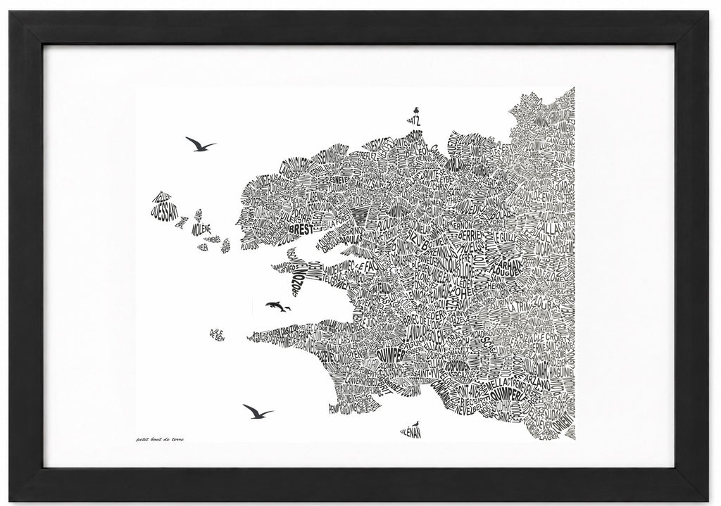 FINISTERE 40 X 50 cms