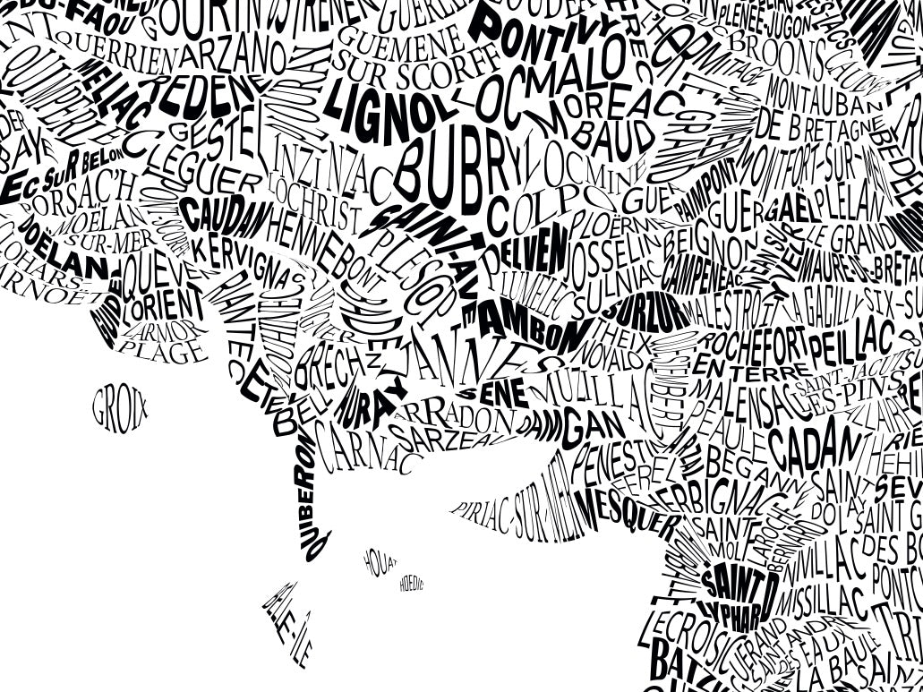 Bretagne               70 X 50 cms