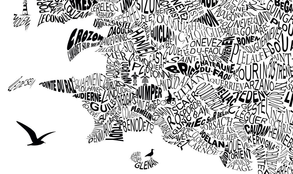 Bretagne               70 X 50 cms